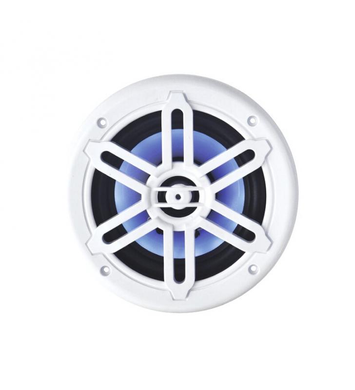Par altavoces estancos con luz RGB 6,5'' 150 W.