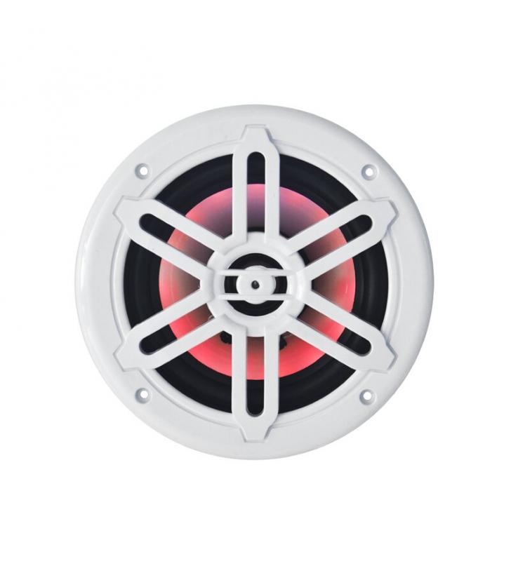Par altavoces estancos con luz RGB 6,5'' 150 W.