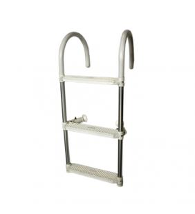 Escalera de baño en aluminio sin montaje
