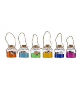 Botellitas con caracoles marinos