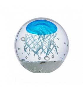 Medusa azul decorativa