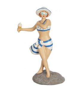 Bañista con helado