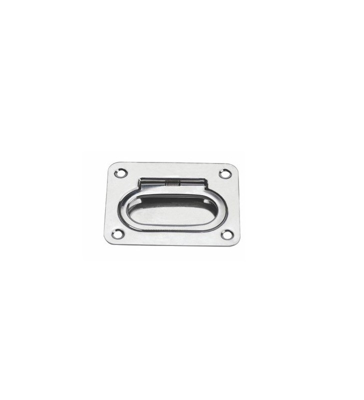 Tirador largo estampado inox
