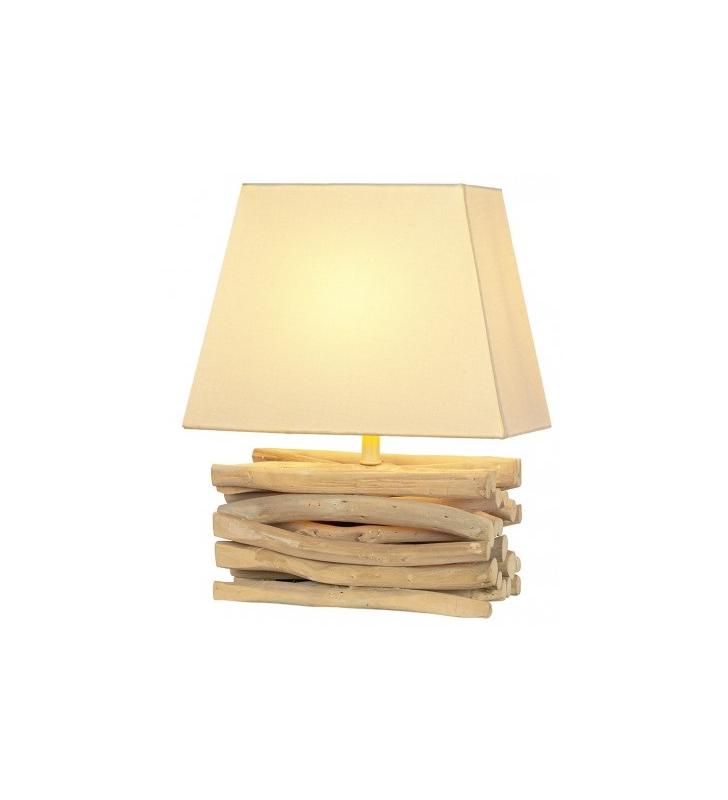 Lámpara de mesa tronco