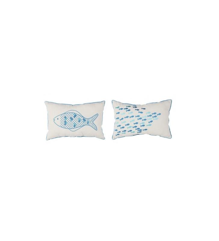 Pareja cojines peces