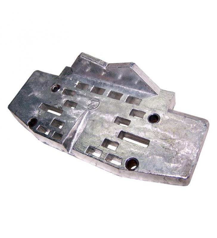 Ánodo placa para Serie OMC G 100/245 HP Zineti