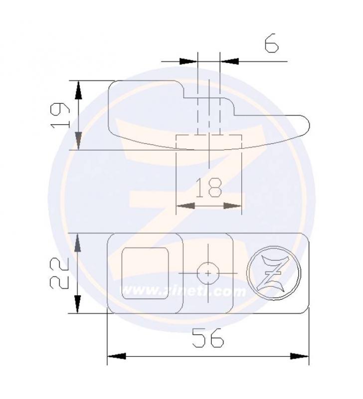Ánodo para fueraborda Suzuki DF60-DF140 (1998-2006) Zineti