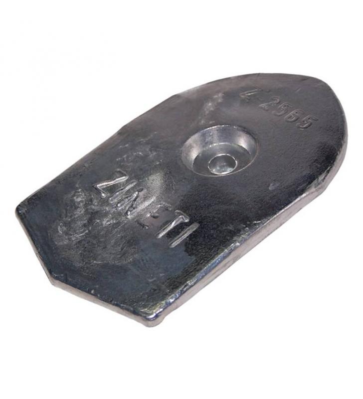 Ánodo placa estabilizador de popa Yamaha 6-8HP Zineti