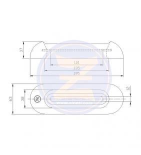Ánodo para atornillar Fairline Vetus Z-1D Zineti