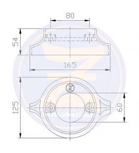Ánodo collar para BMW con cola intraborda Zineti