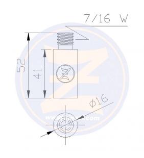 Ánodo recambio circuito refrigeración BMW D12 Zineti