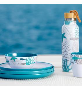 Cuenco melamina Coastal 6 uds.