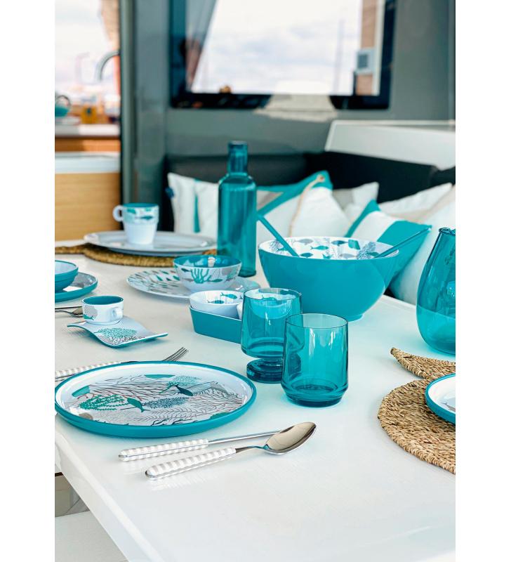 Set fuentes ovaladas de melamina Coastal 2 pzas.