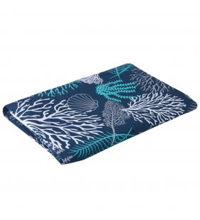 Mantel 115 X 100 resinado Coastal blue