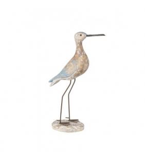 Conjunto 2 figuras de un pájaro marino