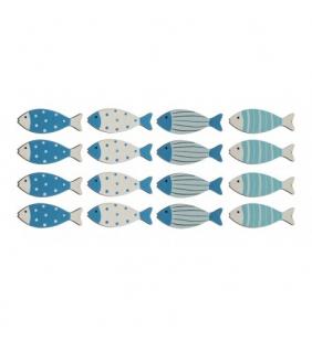 2 Set de 16 peces de madera adhesivos