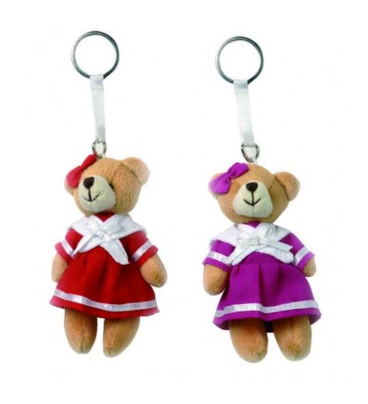 Llaveros ositas peluche marineras