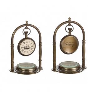 Reloj y brújula galeón