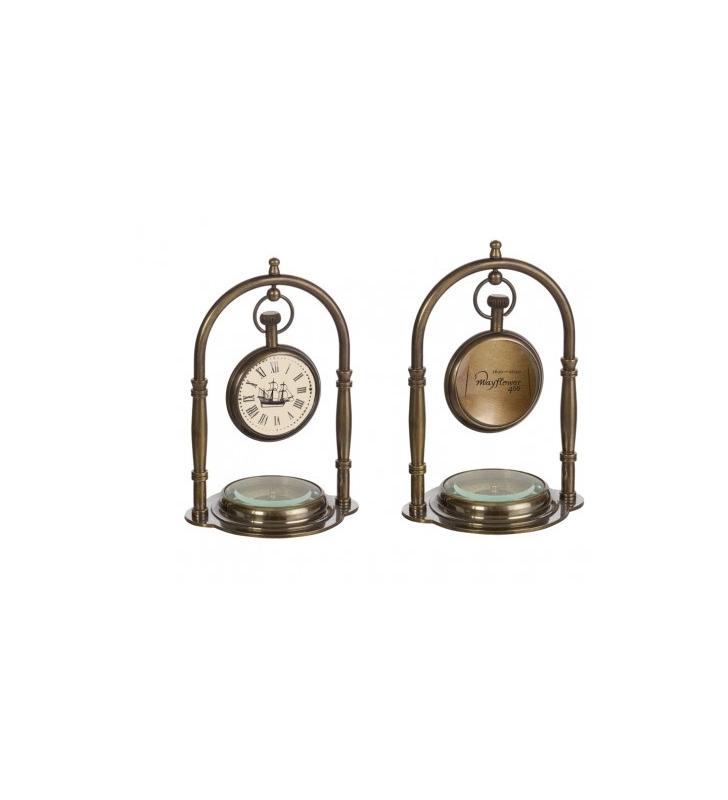 Reloj y brújula galeón