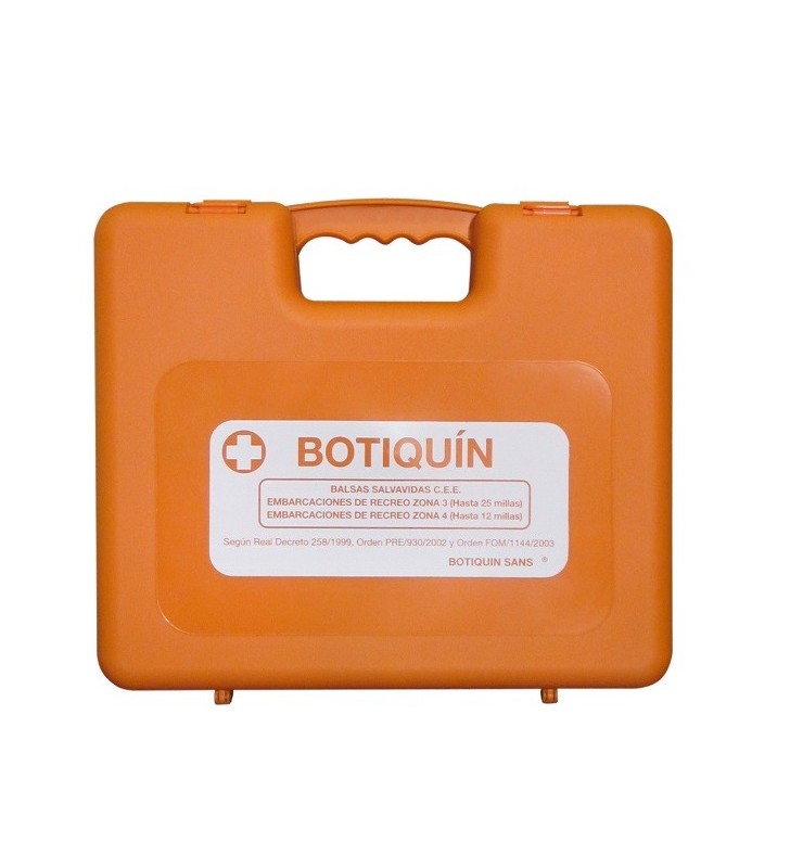 Botiquín náutico Zona 3 y 4