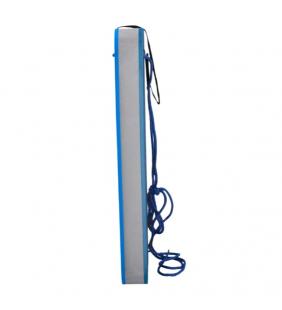 Defensa plana azul 900x300x75mm