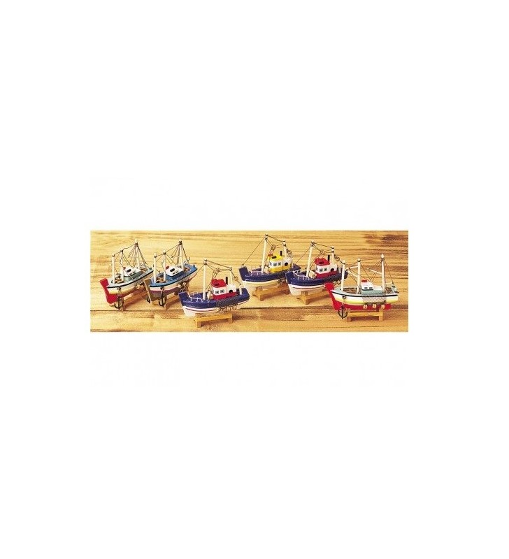 Barquitos de pesca 16 ud.