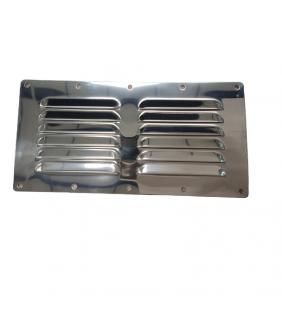 Rejilla inox 231x115mm