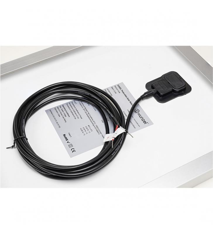 Panel Solar 75W 12V Policristalino - Para Caravanas, Baterías, Lugares Remotos Sin Conexión A Red