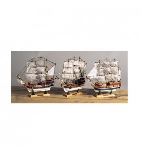 Conjunto 6 maquetas de Galeones
