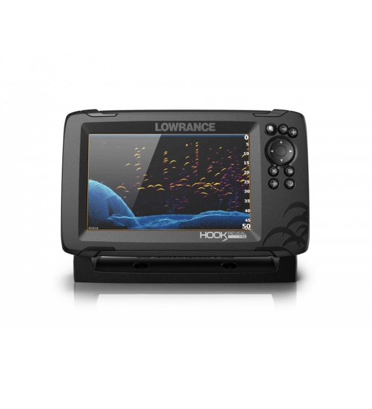 Lowrance HOOK Reveal 7 con Transductor HDI 83/200 CHIRP/DownScan