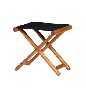 Banqueta teca plegable