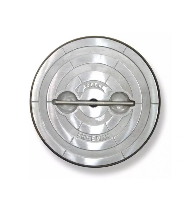 Escotilla de aluminio con brazola Freeman
