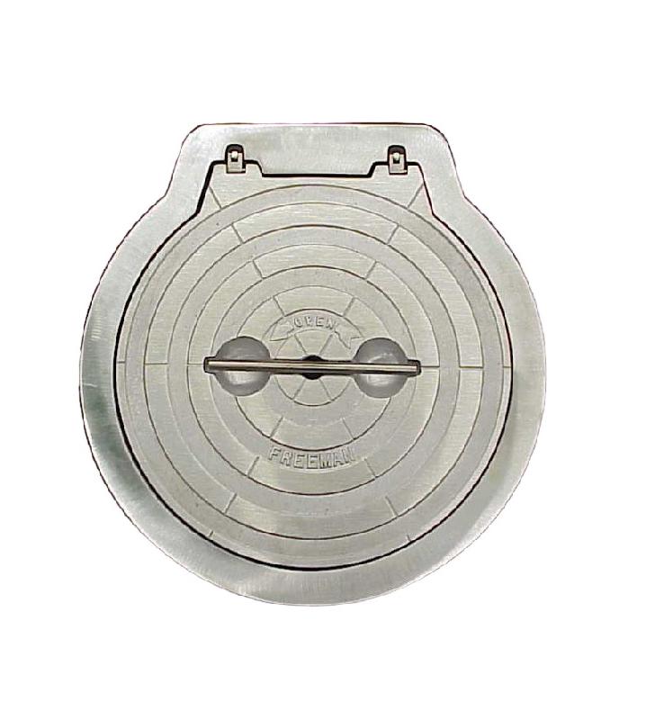 Escotilla de aluminio con bisagra Freeman