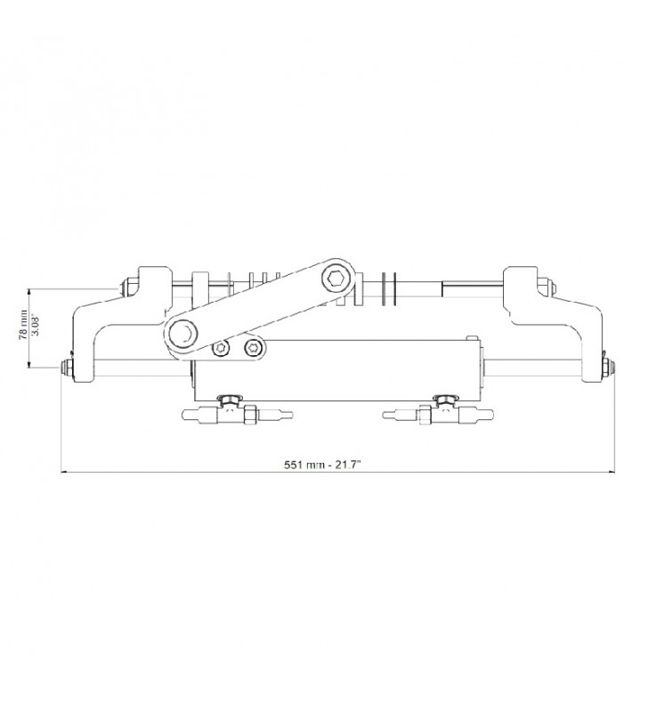 Dirección hidráulica hasta 150Hp Hytech-OBF Ultraflex
