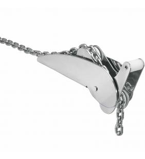 Puntera de proa 595mm basculante inox
