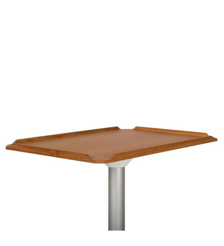 Tablero de mesa 70 x 40 cm teca