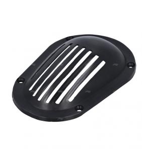 Rejilla toma de agua nylon negra 120x81mm