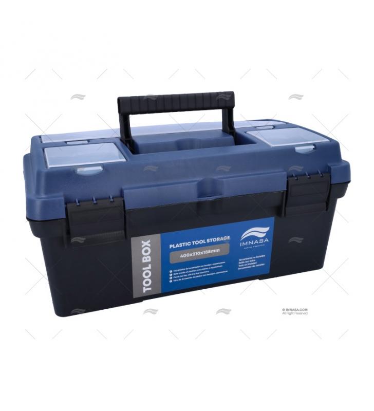 Caja portaherramientas azul 40X21X18.5CM para zona 2
