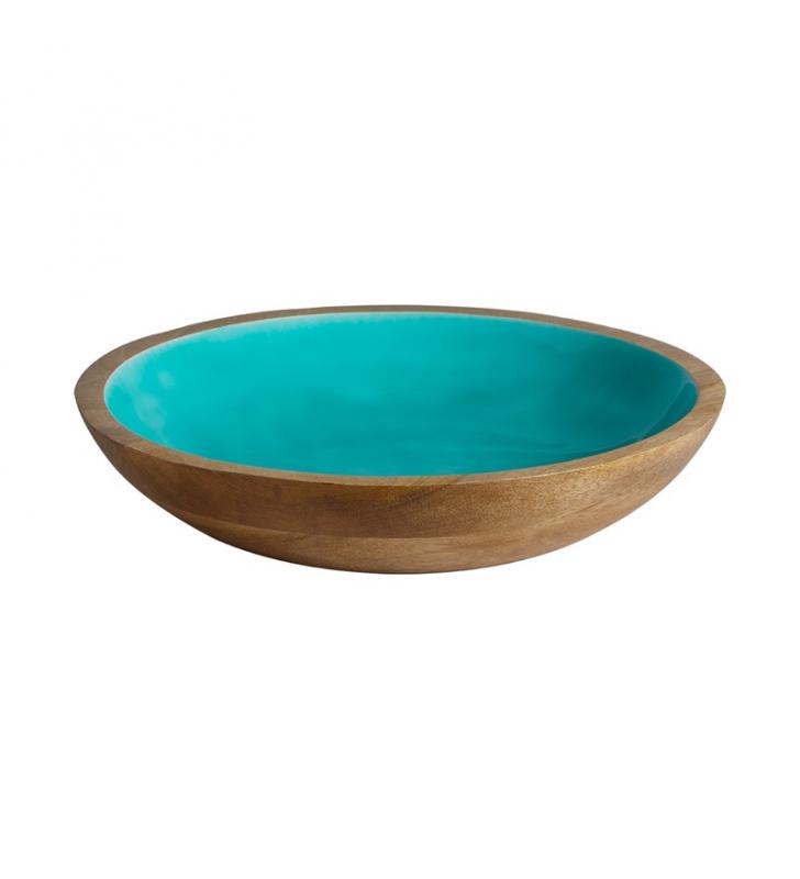 Bol grande Cocoa turquesa