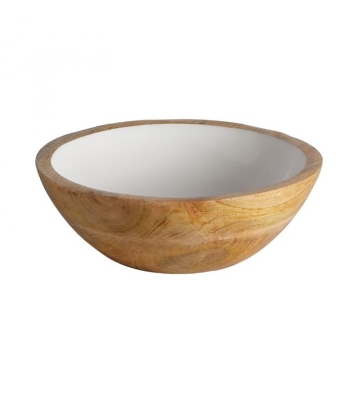 Bol pequeño Cocoa blanco