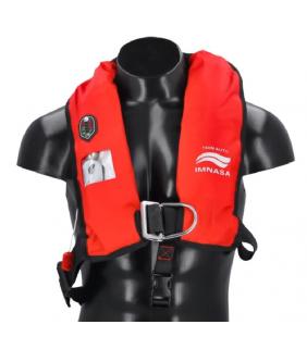 Chaleco salvavidas autoinflable GS Pro Sensor rojo