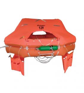 Iso Atlantic II 12 plazas en cofre balsa salvavidas
