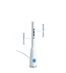 Antena VHF 1 m 3 db  fiberglass Scout KS-21