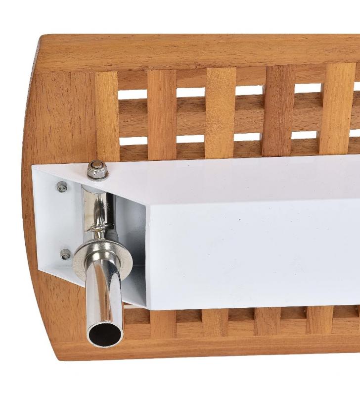 Pasarela plegable de teca 230 x 30cm GR