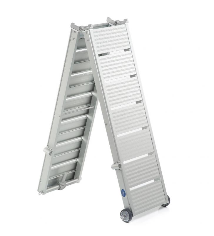 Pasarela de aluminio plegable 230 x 38cm