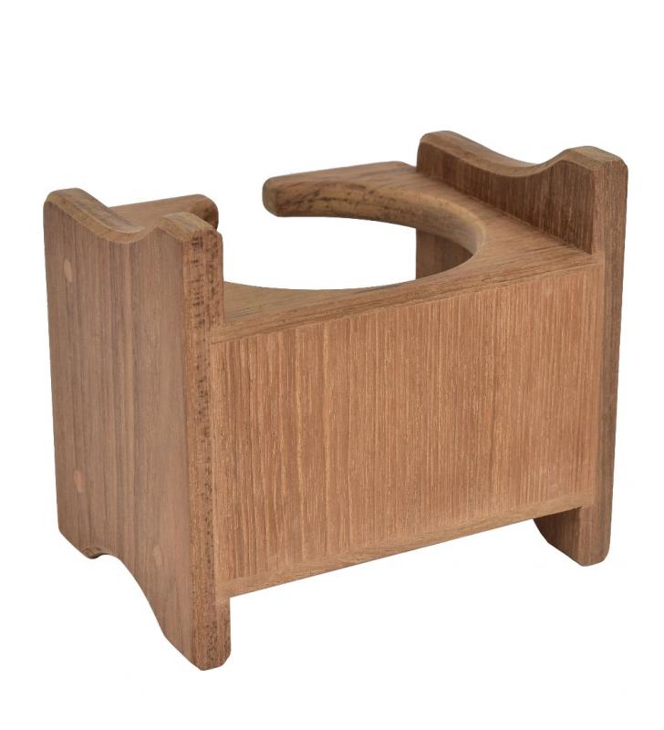 Soporte para bebidas en teca