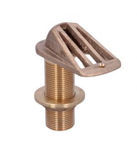 Pasacasco con crepina bronce 1" Guidi