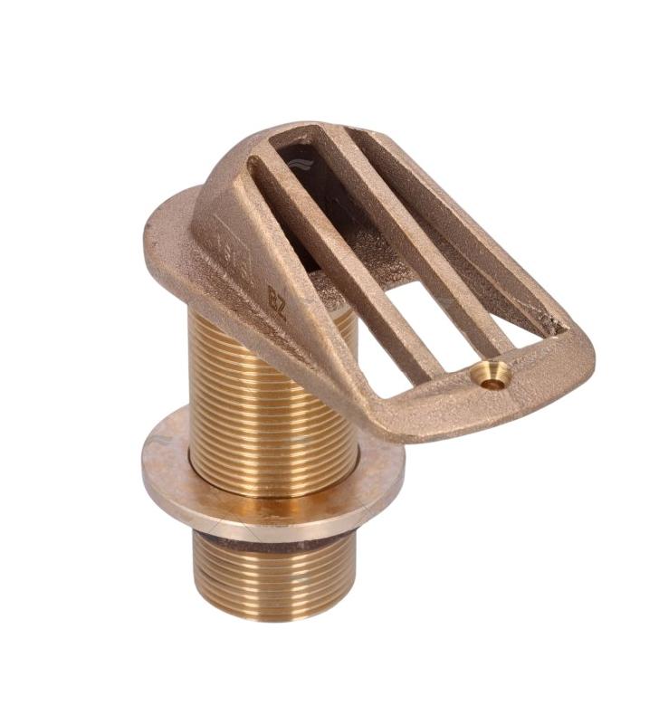 Pasacasco con crepina bronce 1 1/4" Guidi