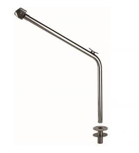 Pescante inox tubo de 40 Ø