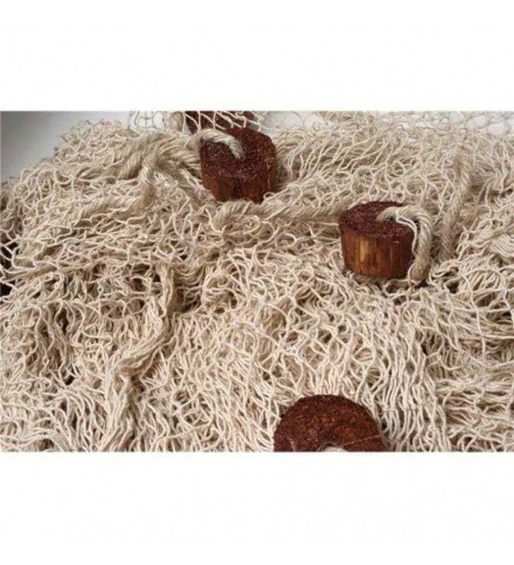 Red de pescador beige